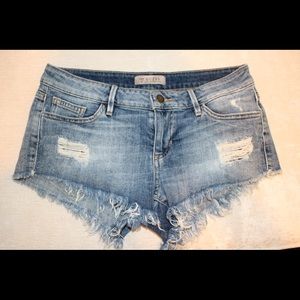 Guess denim cutoff shorts. Size 26